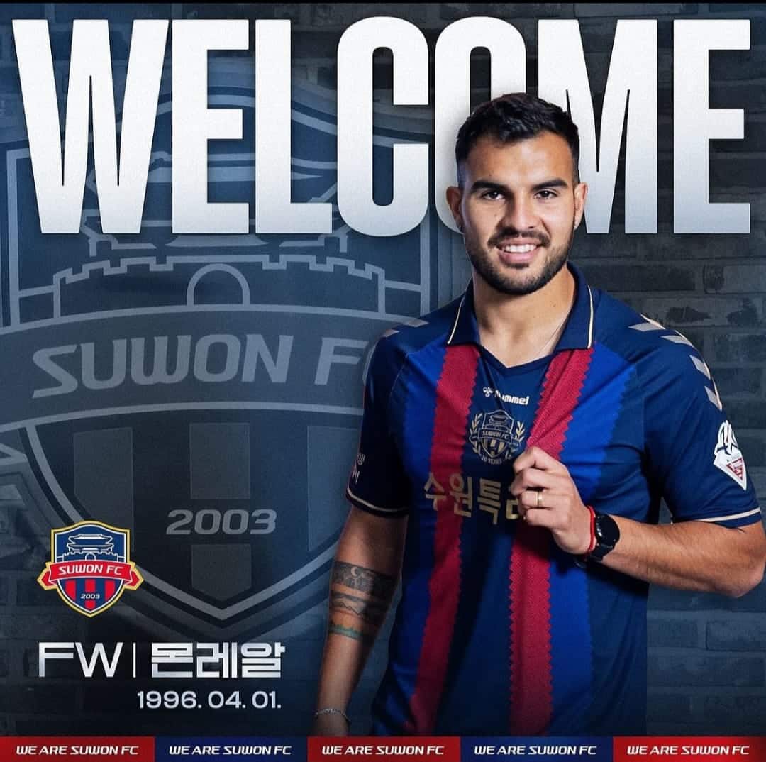 Josepablo Monreal nuevo jugador del Suwon FC