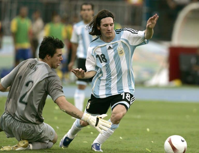 &iquest;Cu&aacute;ndo fue la primera vez que Lionel Messi us&oacute; la camiseta n&uacute;mero 10 con la Selecci&oacute;n Argentina?