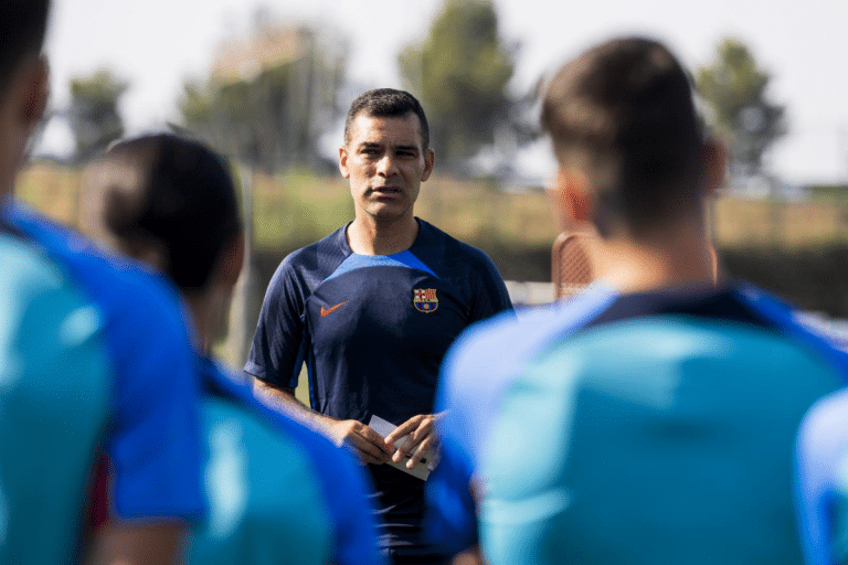 &iquest;Cu&aacute;les son los n&uacute;meros de Rafa M&aacute;rquez entrenando al Bar&ccedil;a B?