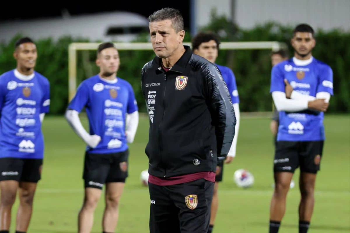 Ricardo Valiño, director técnico de la Selección Venezuela Sub-23