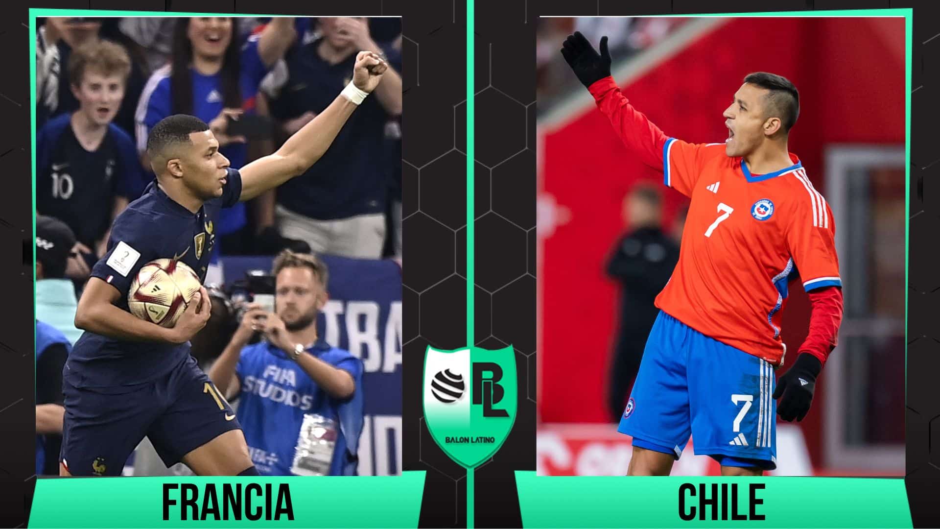 Francia vs. Chile: previa, alineaciones y d&oacute;nde ver el partido