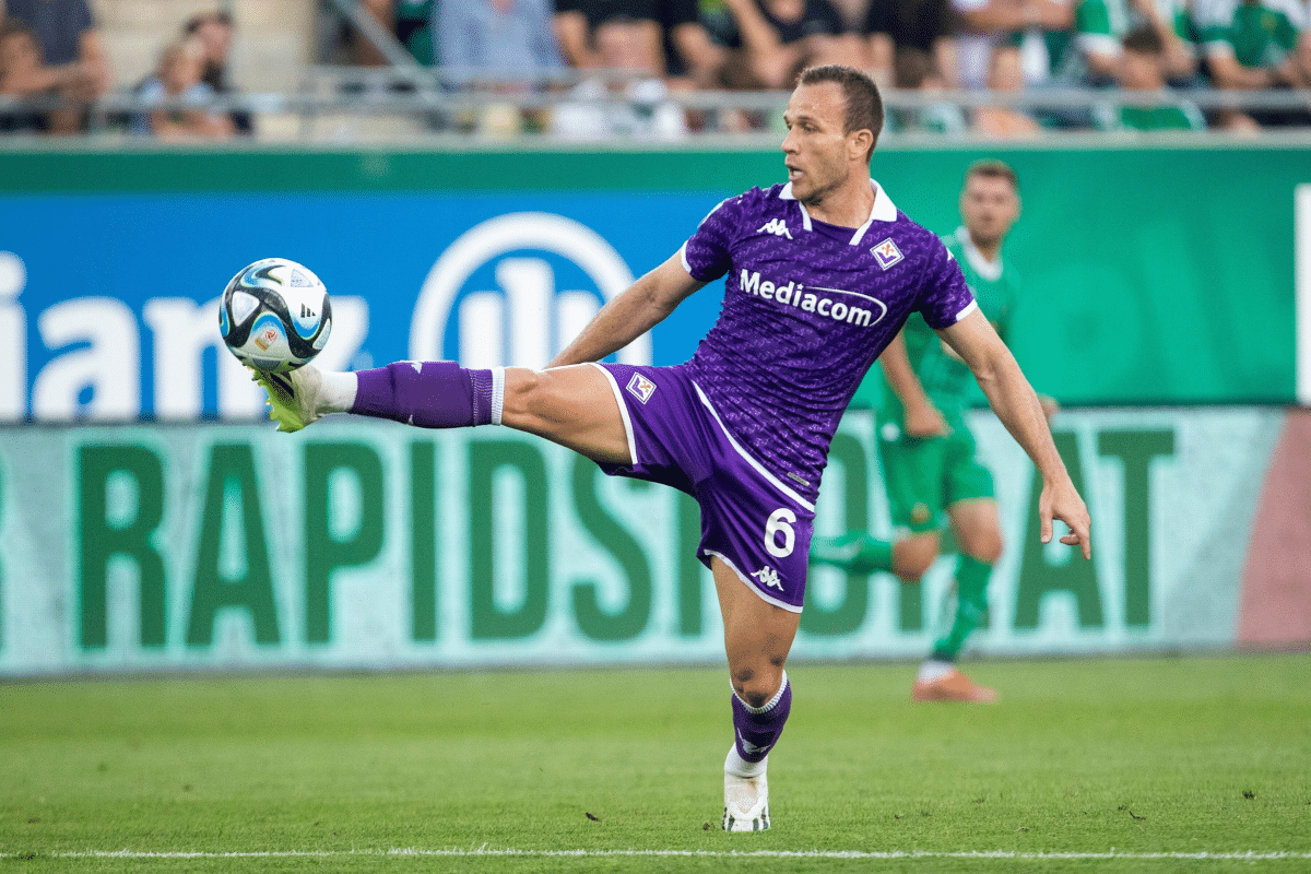 Arthur Melo en la Fiorentina
