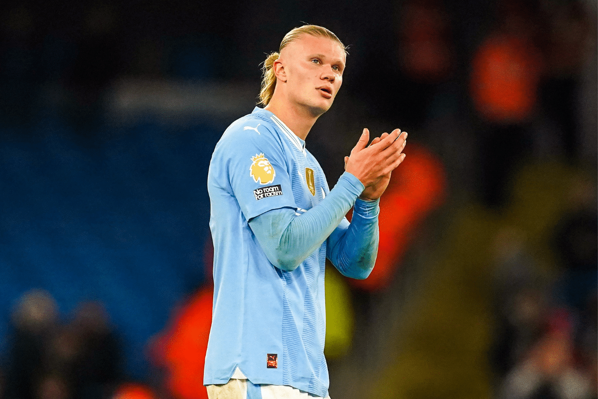 Erling Haaland en el Manchester City
