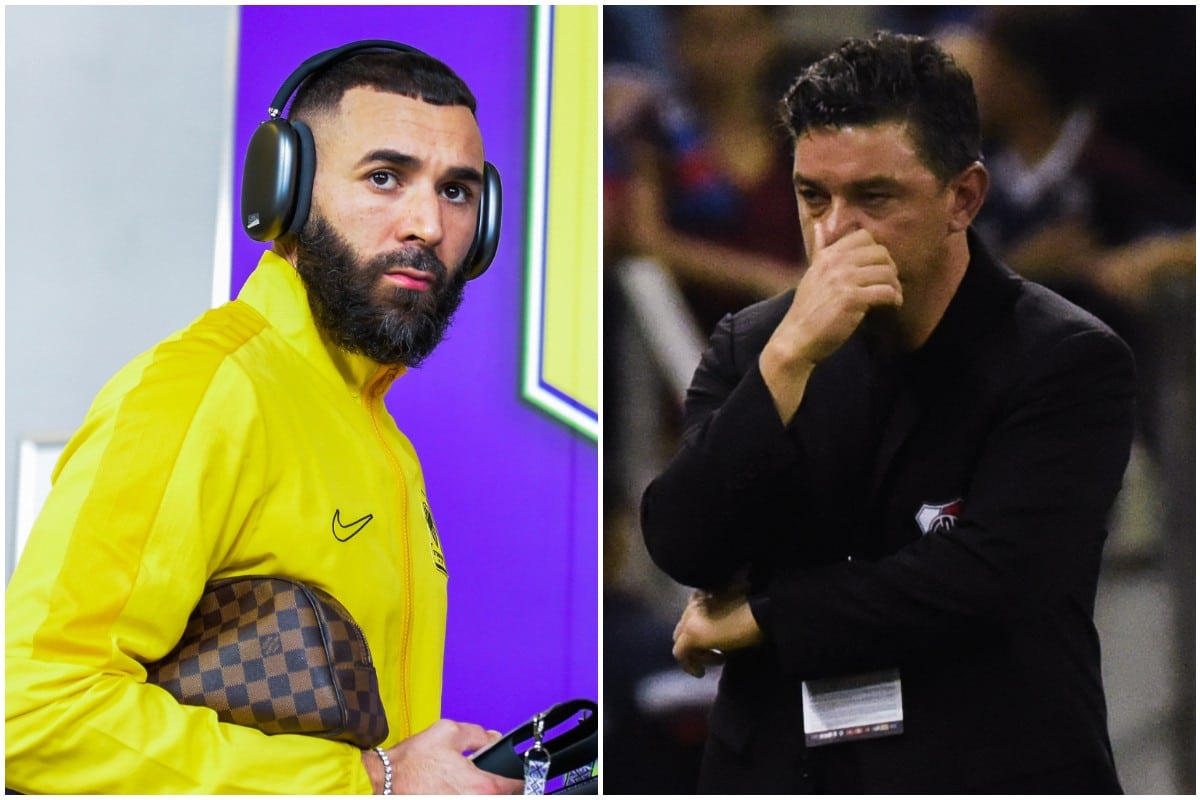 Karim Benzema Marcelo Gallardo 2024 | Cortes&iacute;a: Icon Sport