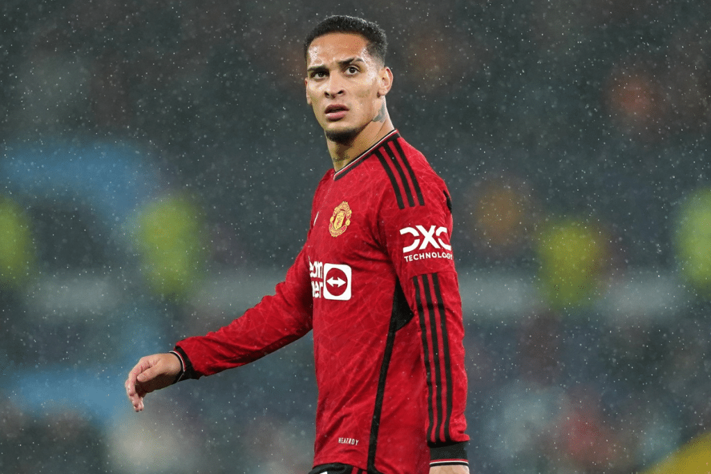 Antony en el Manchester United