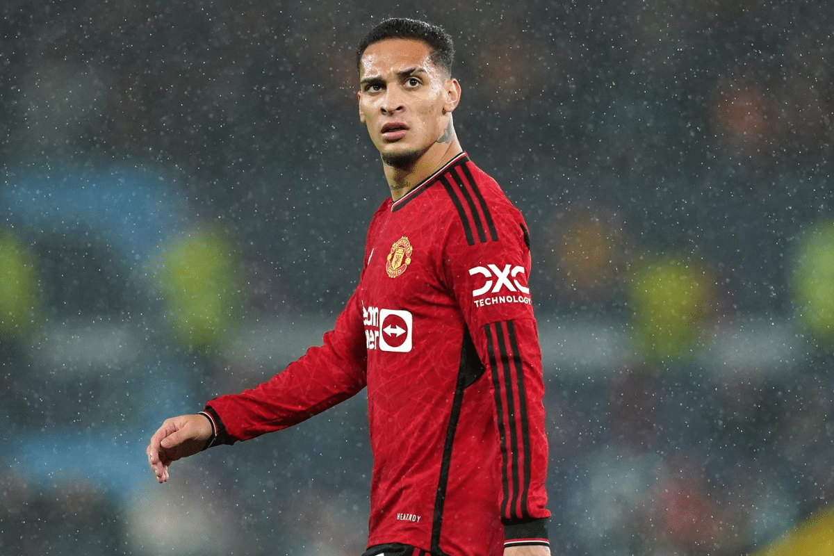 Antony en el Manchester United