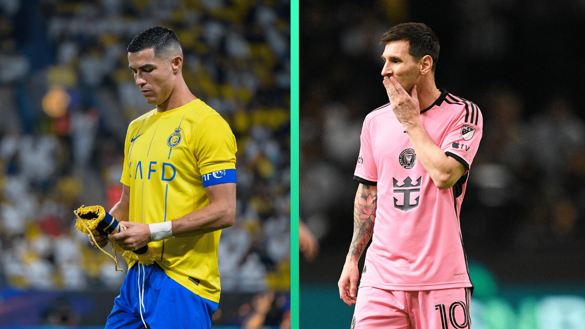 Cristiano Ronaldo Lionel Messi 2024 | Cortes&iacute;a: Icon Sport