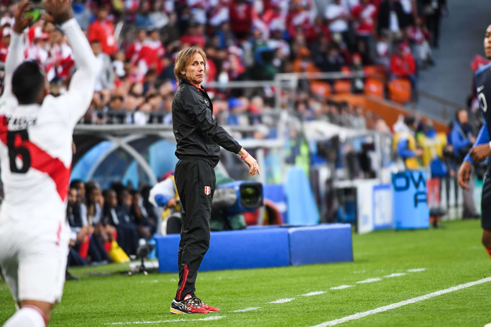 Gareca contra Francia en 2018 