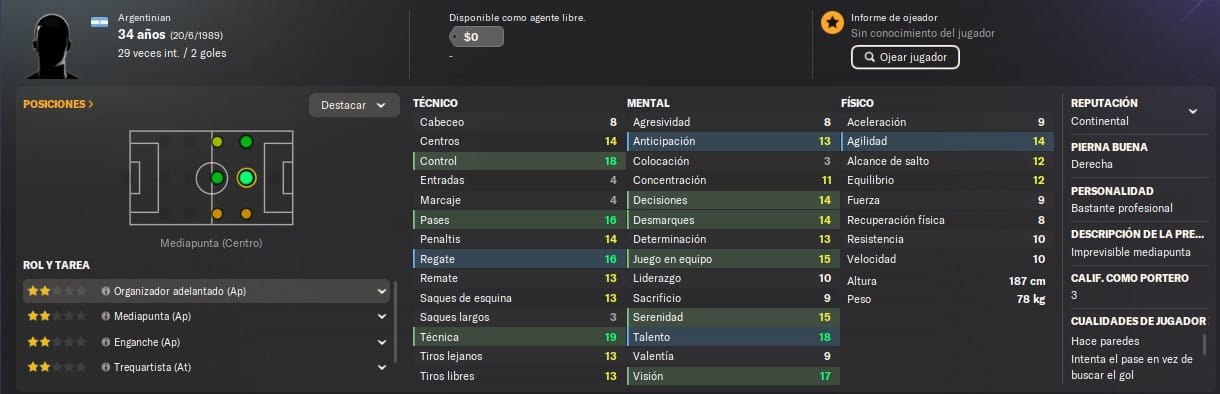Los mejores agentes libres para fichar gratis | FM24