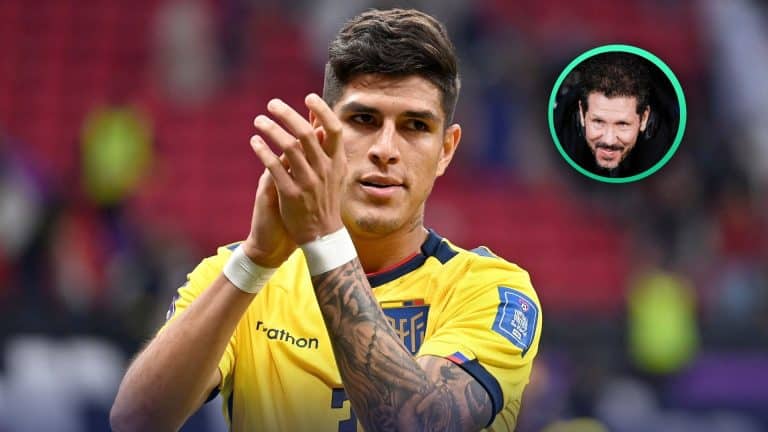 Piero Hincapié apareció en el radar de Atlético Madrid: ¿cómo podría encajar en el XI del Cholo Simeone?