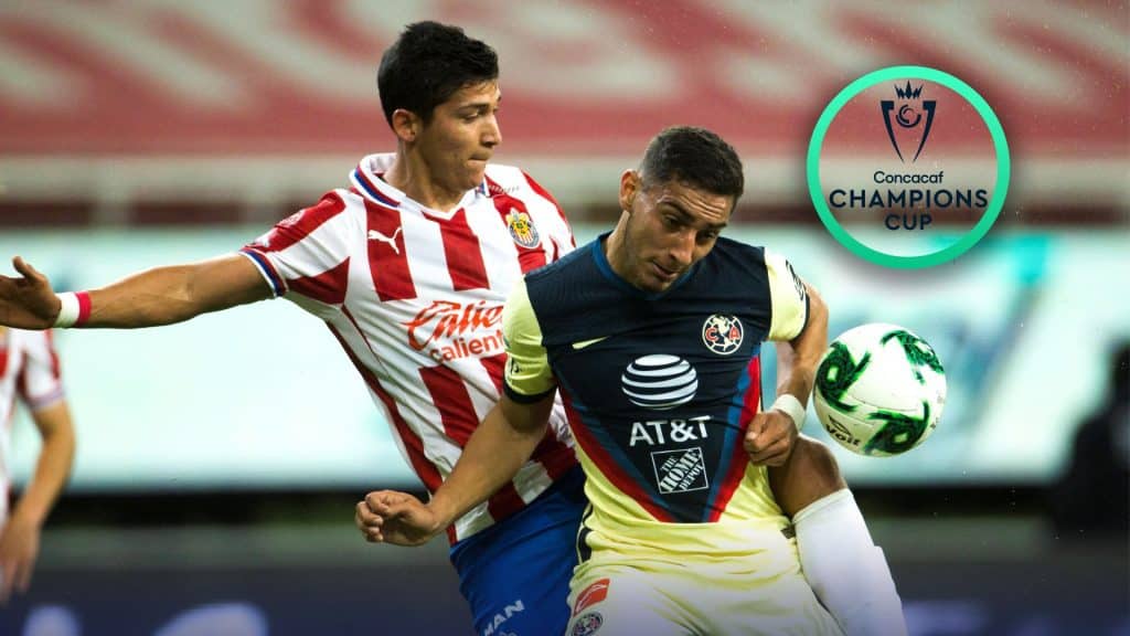 América y Chivas en un torneo de Concacaf