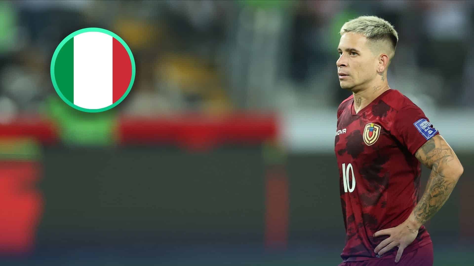 historial de la Selección Venezuela contra Italia