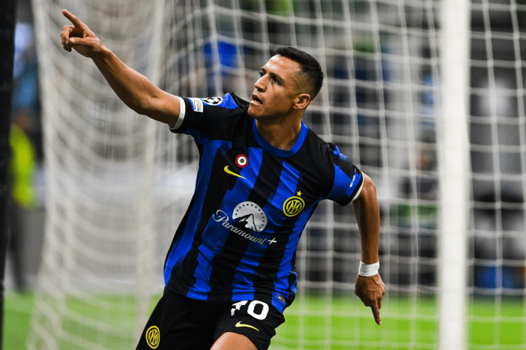 Alexis Sánchez en el Inter de Milán