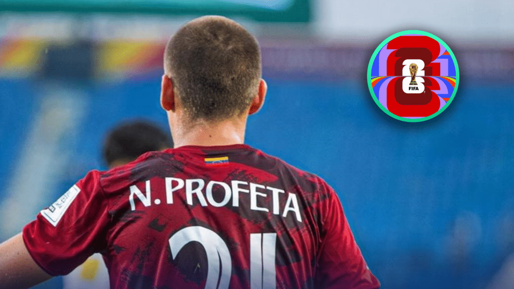 Nicola Profeta Selección Venezolana 2024 | Cortesía: Icon Sport