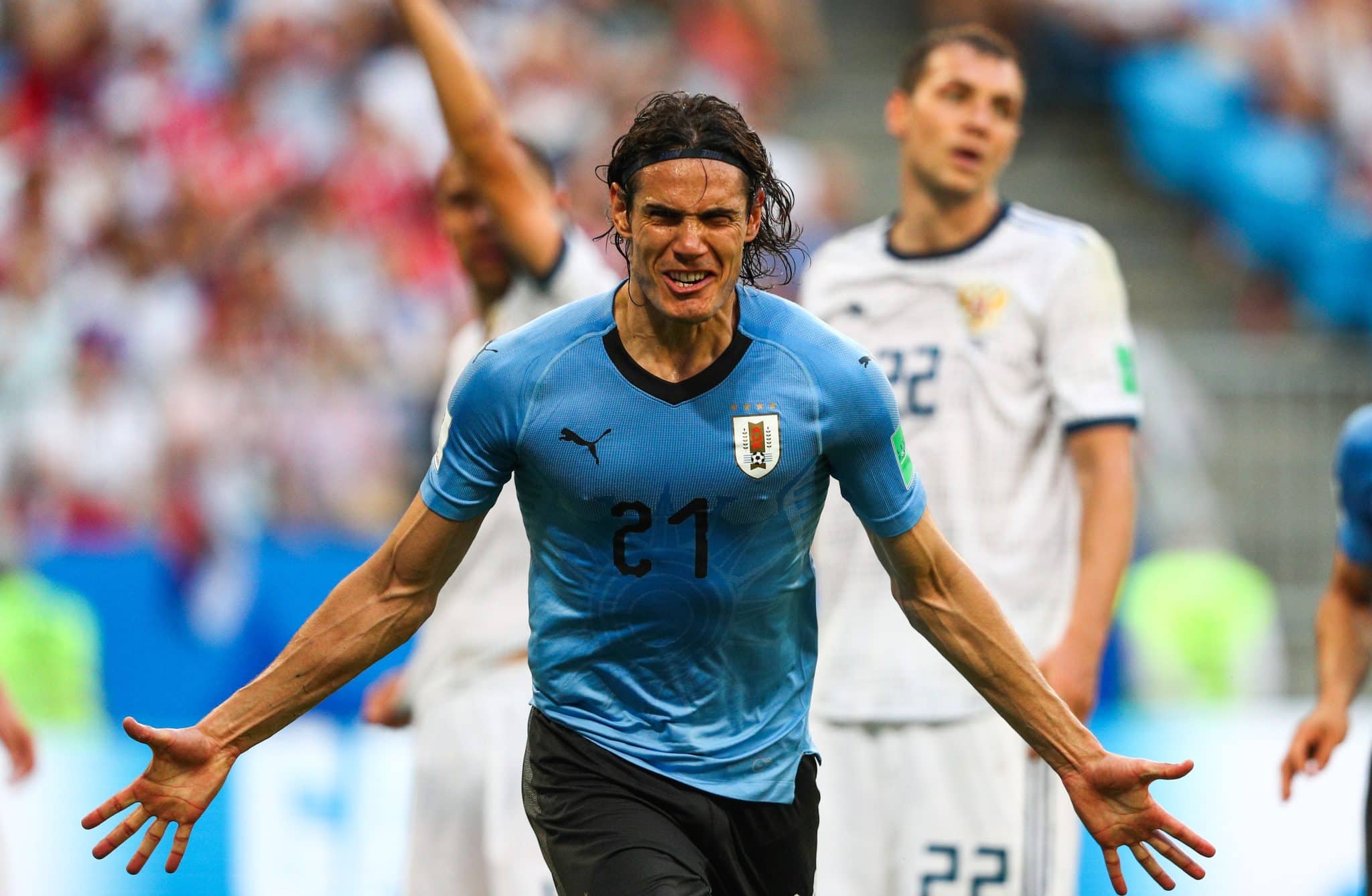 Rusia jugó contra una Selección de Sudamérica