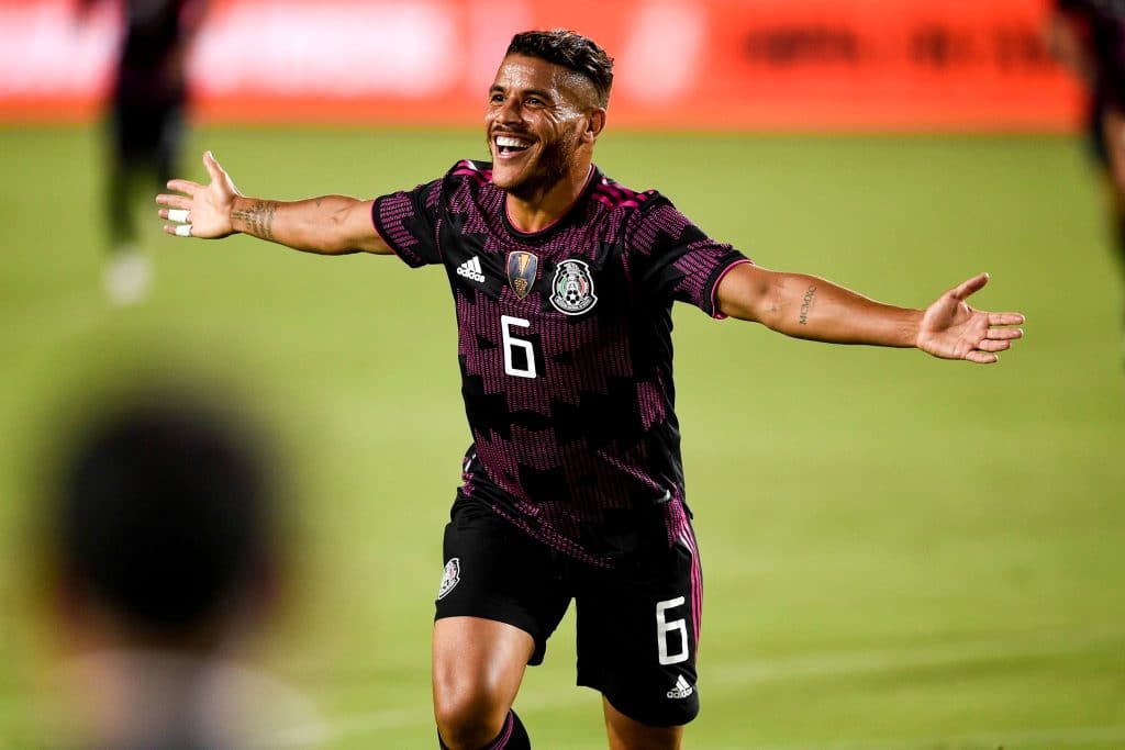 Jonathan dos Santos con la Selecci&oacute;n Mexicana