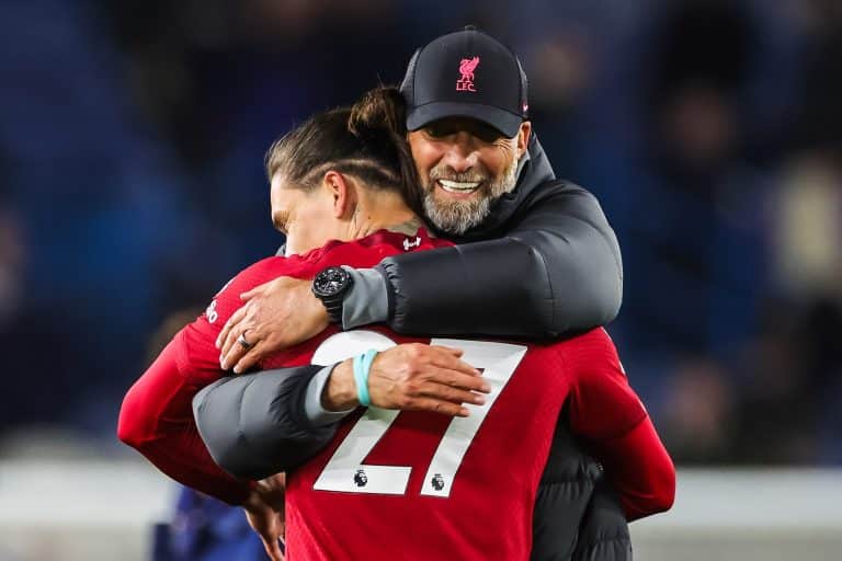 Liverpool sue&ntilde;a al ritmo de Darwin N&uacute;&ntilde;ez en la despedida de J&uuml;rgen Klopp