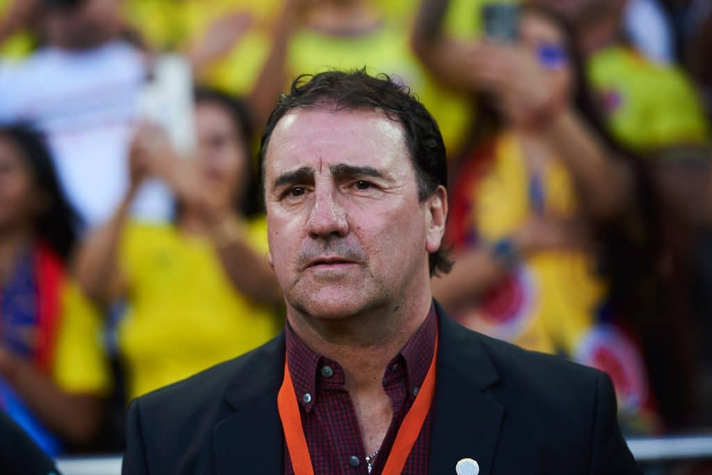 N&Eacute;STOR LORENZO con la Selecci&oacute;n Colombia