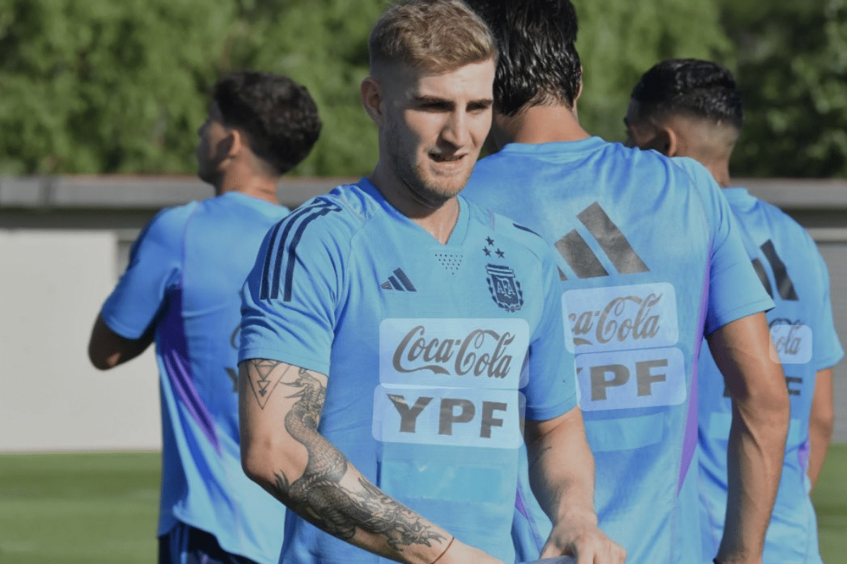Nicol&aacute;s Valentini en la Selecci&oacute;n Argentina