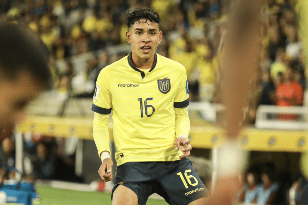 Kendry P&aacute;ez en la Selecci&oacute;n Ecuador