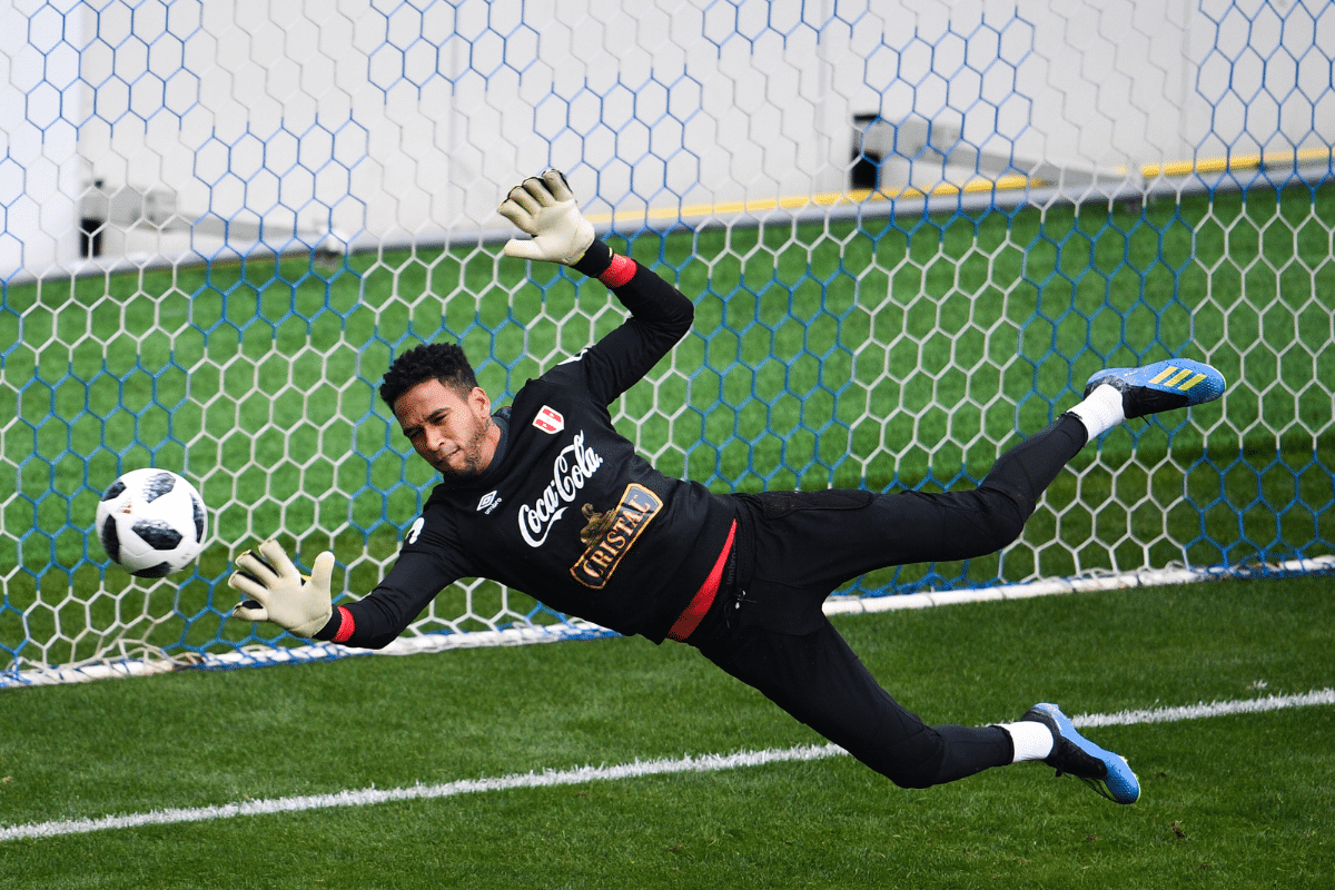 Carlos C&aacute;ceda en la Selecci&oacute;n Peruana