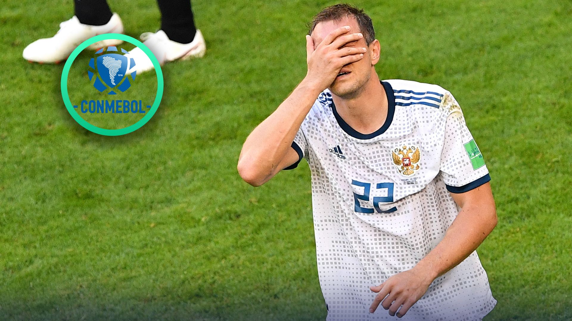 Rusia jugó contra una Selección de Sudamérica
