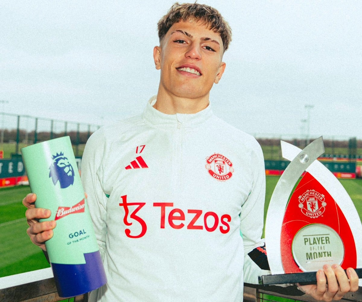 El futuro del f&uacute;tbol europeo tiene nombre: Alejandro Garnacho, r&eacute;cord sub-20 en la Premier League y en la &eacute;lite continental