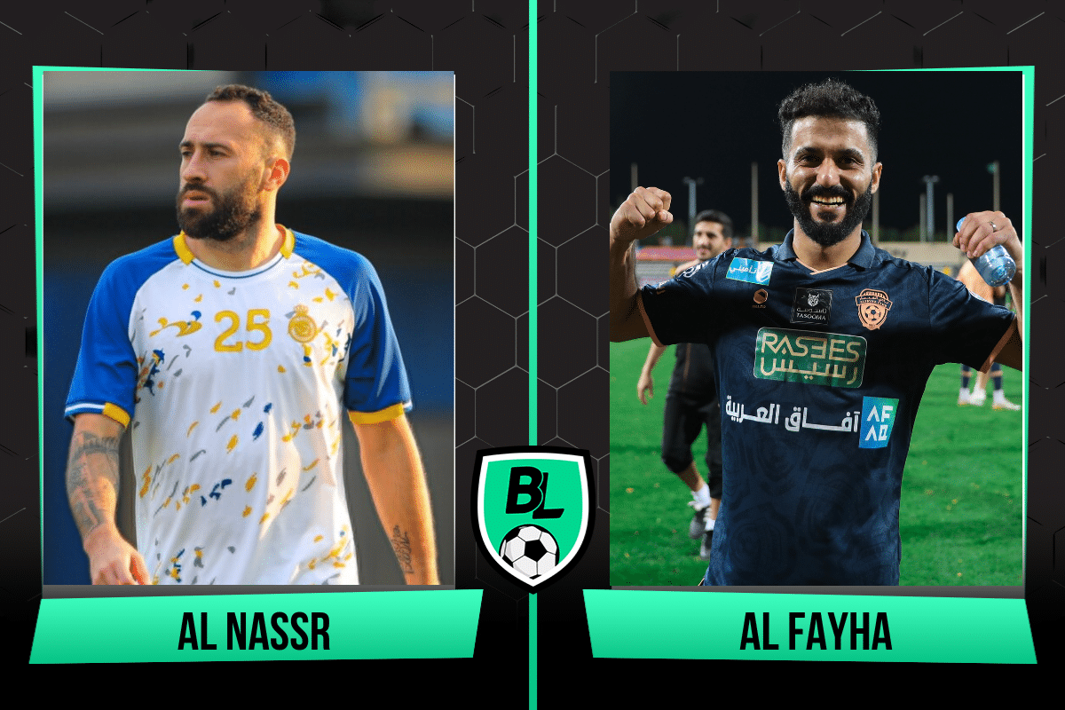 Alineaci&oacute;n de Al Nassr vs. Al Fayha