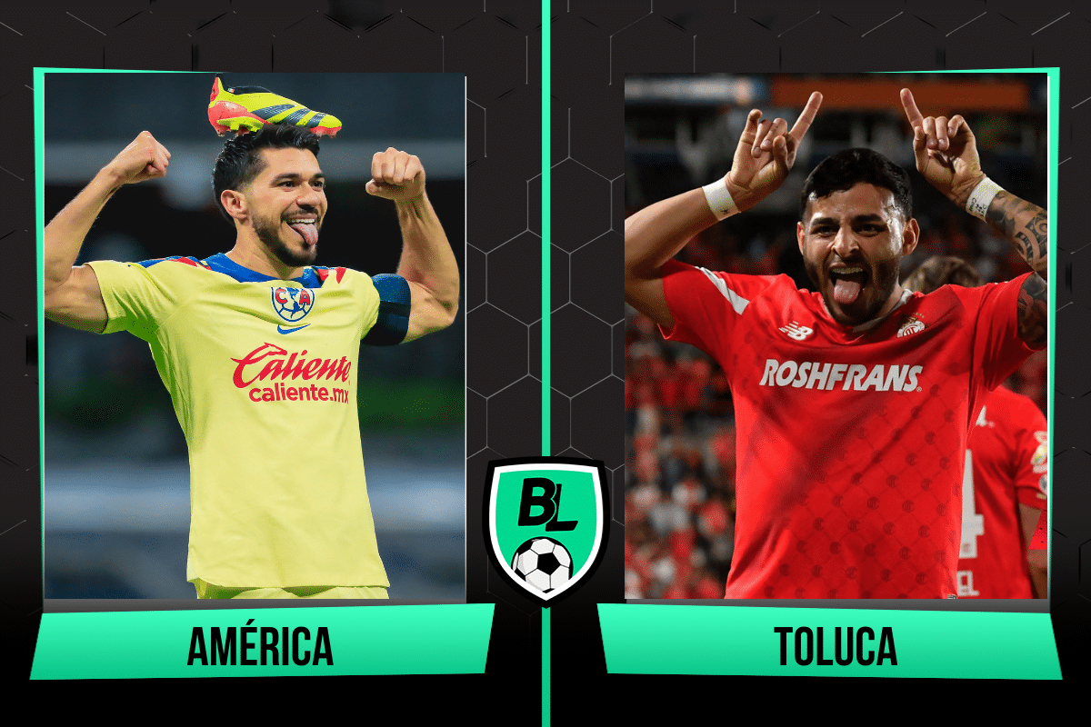 Alineaci&oacute;n de Am&eacute;rica vs. Toluca