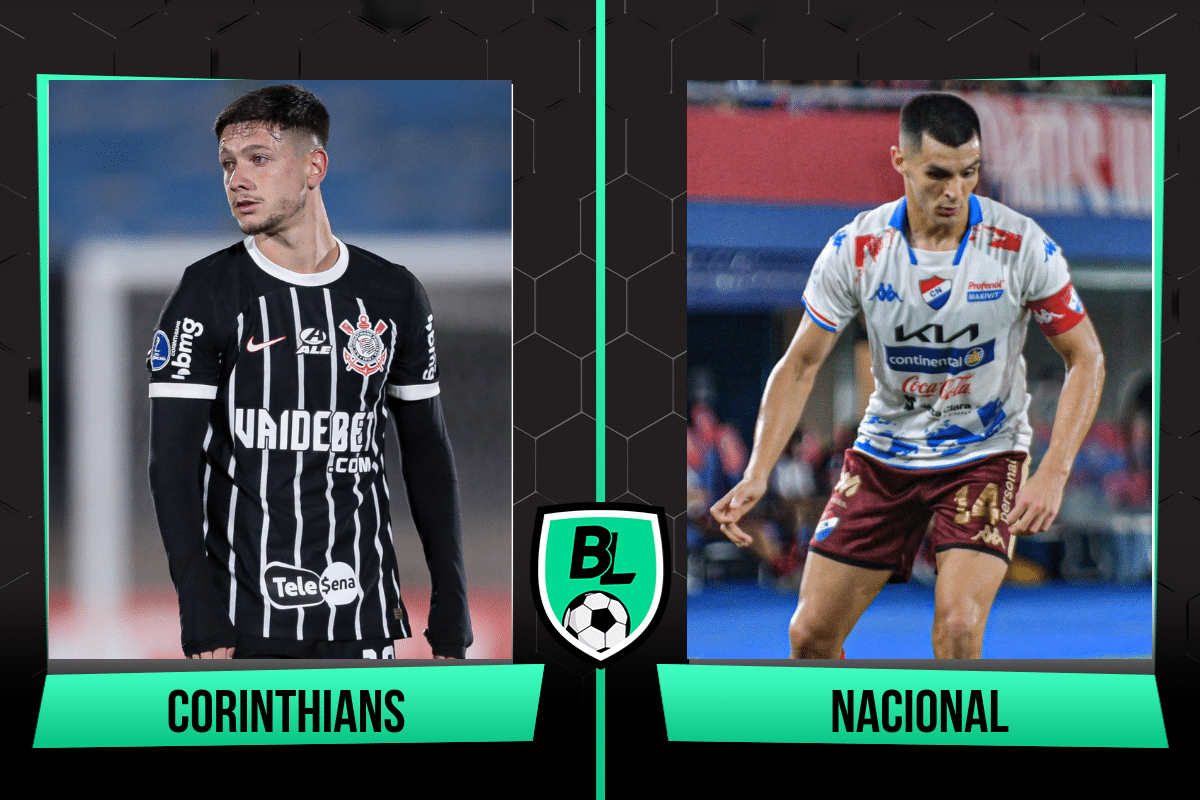 Alineaci&oacute;n de Corinthians vs. Nacional