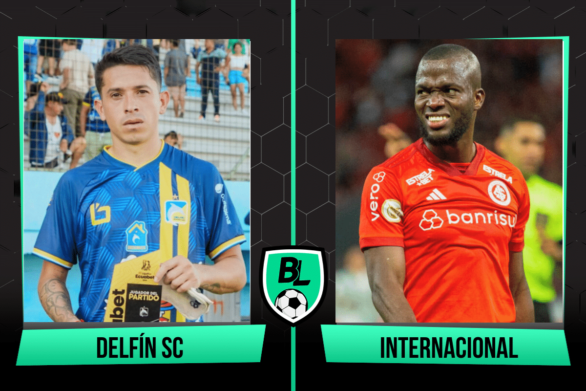 Alineaci&oacute;n de Delf&iacute;n vs. Internacional