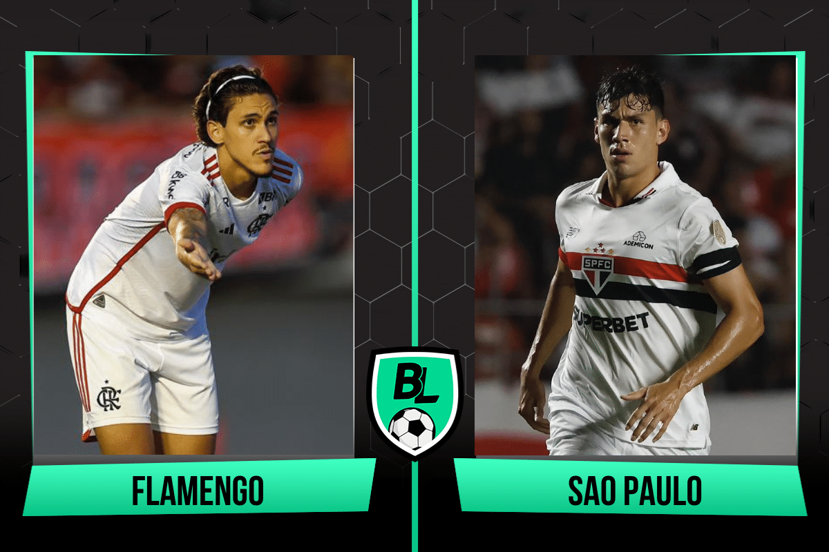 Alineaci&oacute;n de Flamengo vs. Sao Paulo