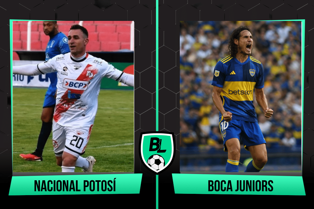 Alineaci&oacute;n de Nacional Potos&iacute; vs. Boca Juniors