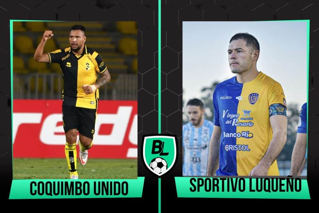 Previa y alineaciones Coquimbo Unido vs. Sportivo Luqueño