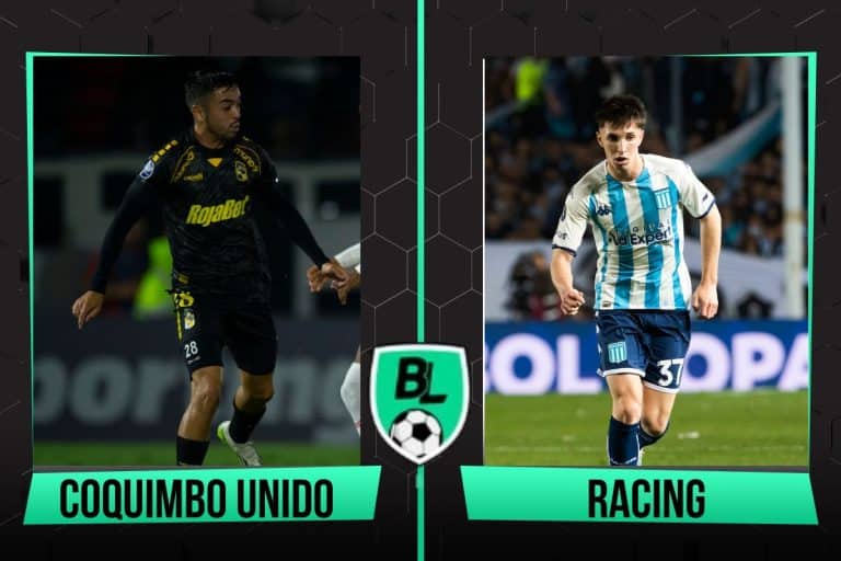 Alineaciones de Coquimbo Unido vs Racing: previa, horario y c&oacute;mo ver EN VIVO el partido por la Jornada 3 de la fase de grupos de la Copa Sudamericana (24/4/24)
