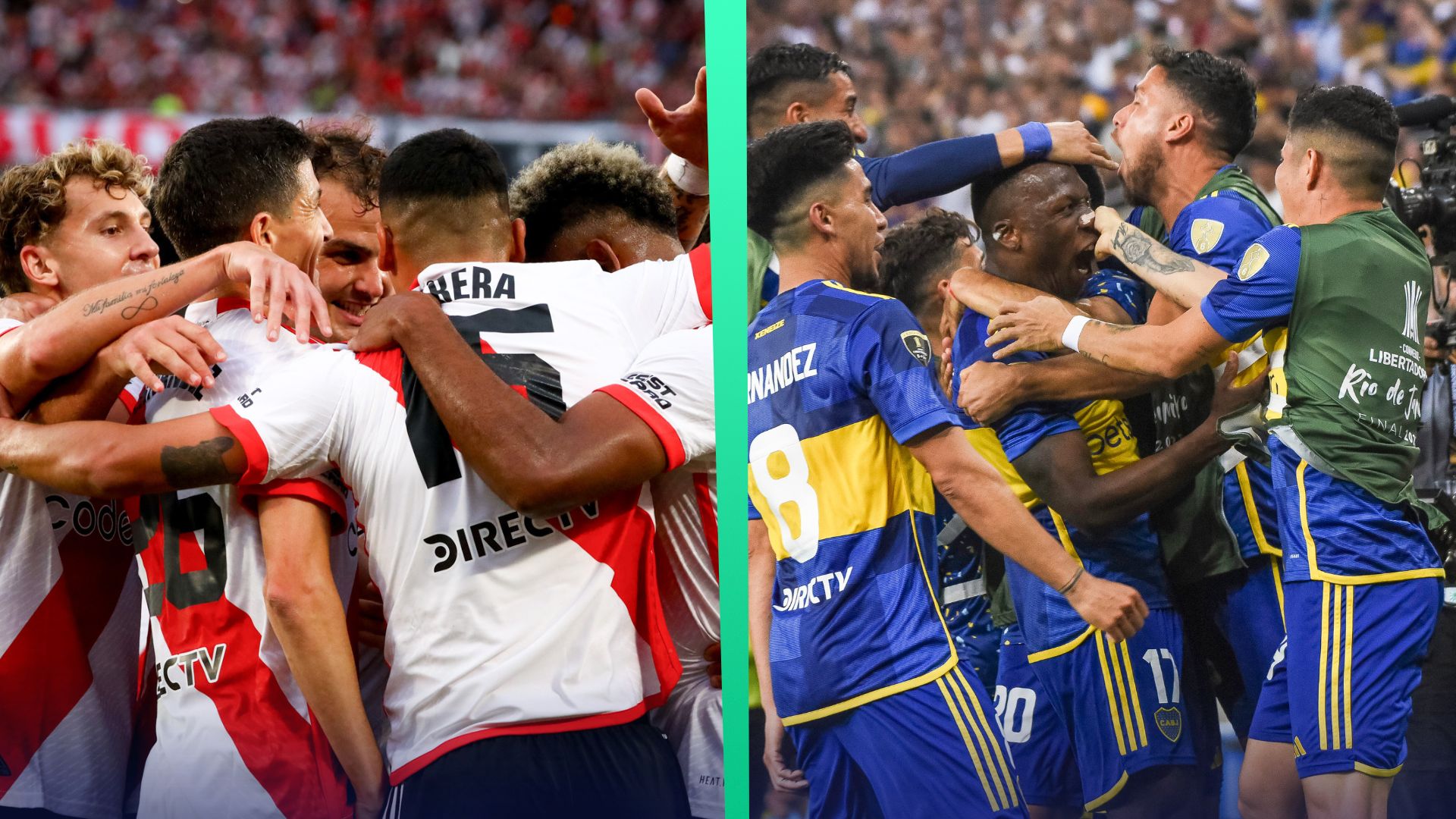 El Supercl&aacute;sico River-Boca se juega por primera vez con jugadores TOKENIZADOS