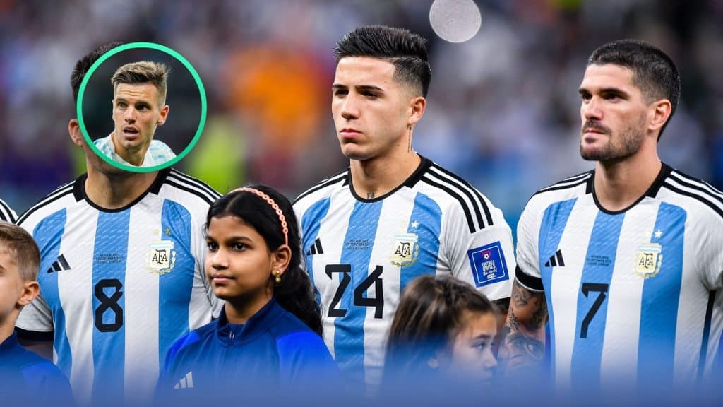 mediocampo de la Selecci&oacute;n Argentina