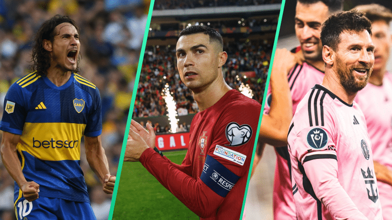 Los magos del triplete: Un repaso a los reyes del hat-trick en la historia del fútbol ¡con Cavani en el Top-10!
