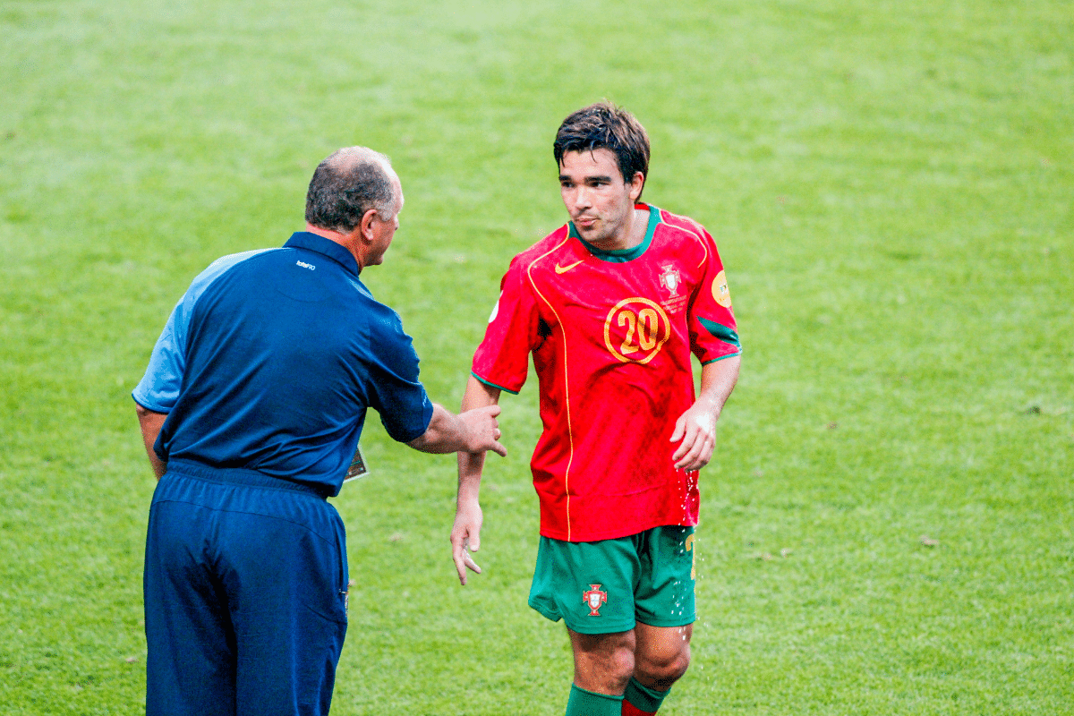 Luiz Felipe Scolari y Deco