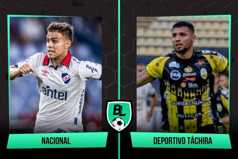 Alineaciones de Nacional vs. Deportivo T&aacute;chira: previa, horario y c&oacute;mo ver EN VIVO el partido por la Jornada 3 de la fase de grupos de la Copa Libertadores (24/4/24)