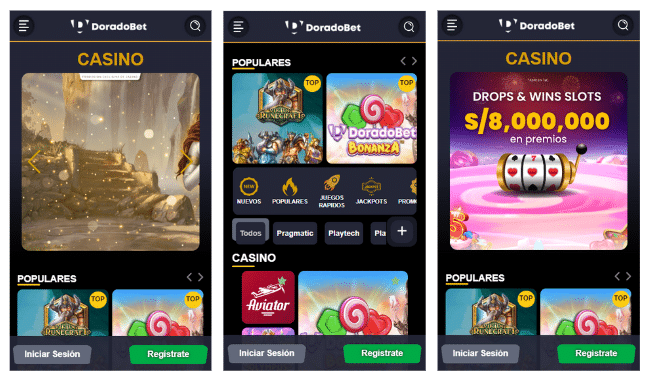 Doradobet app casino