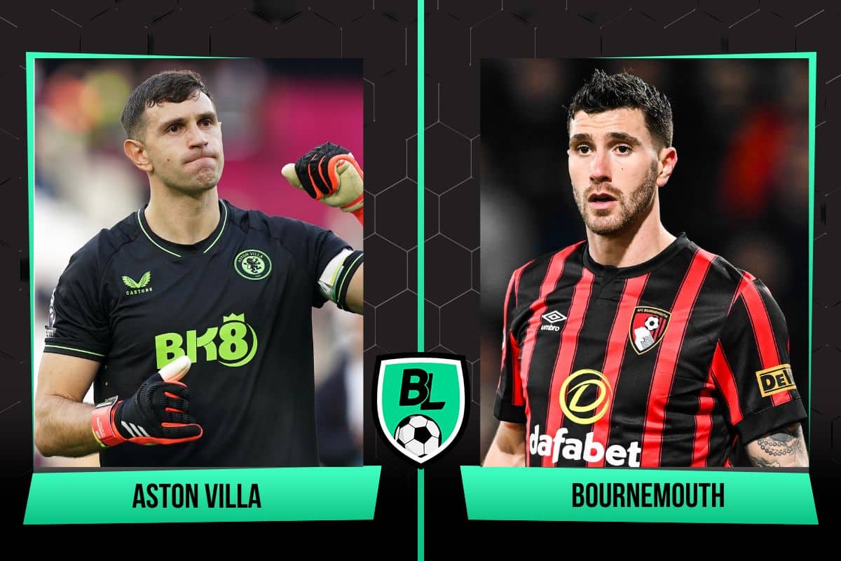 Alineaciones de Aston Villa vs. Bournemouth
