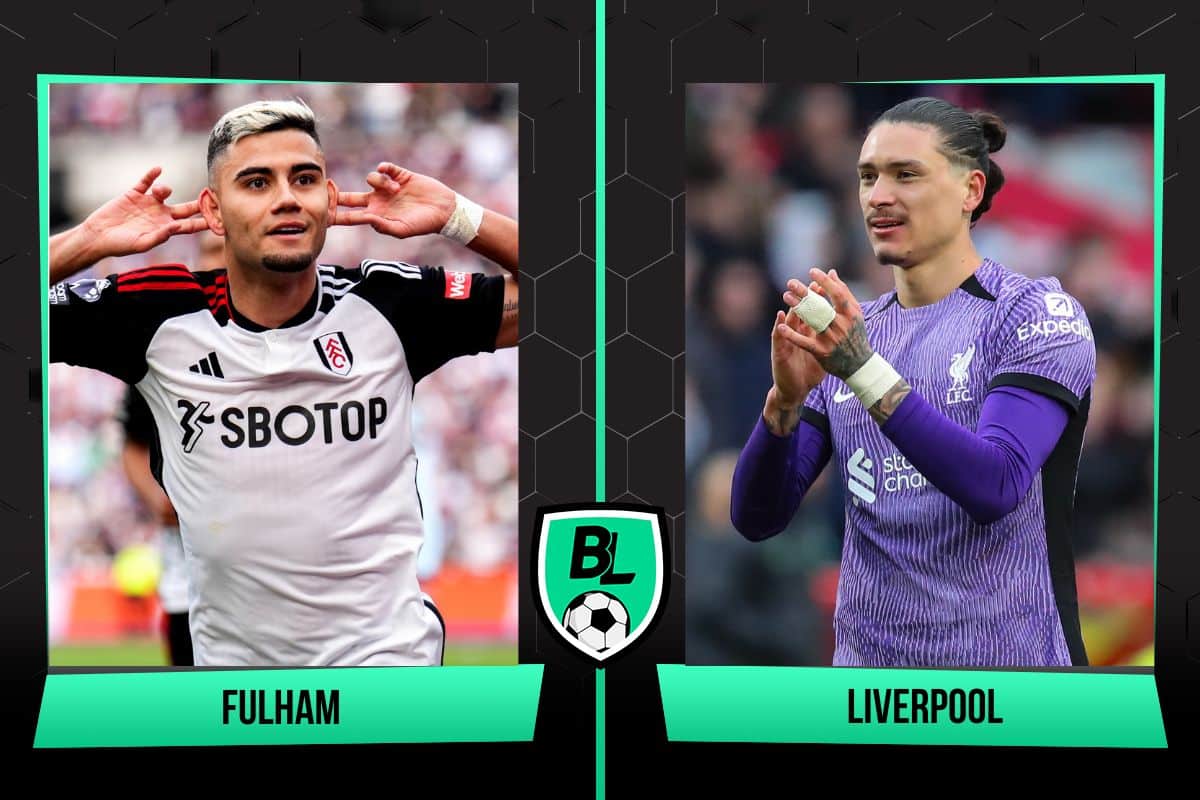 Alineaciones de Fulham vs. Liverpool