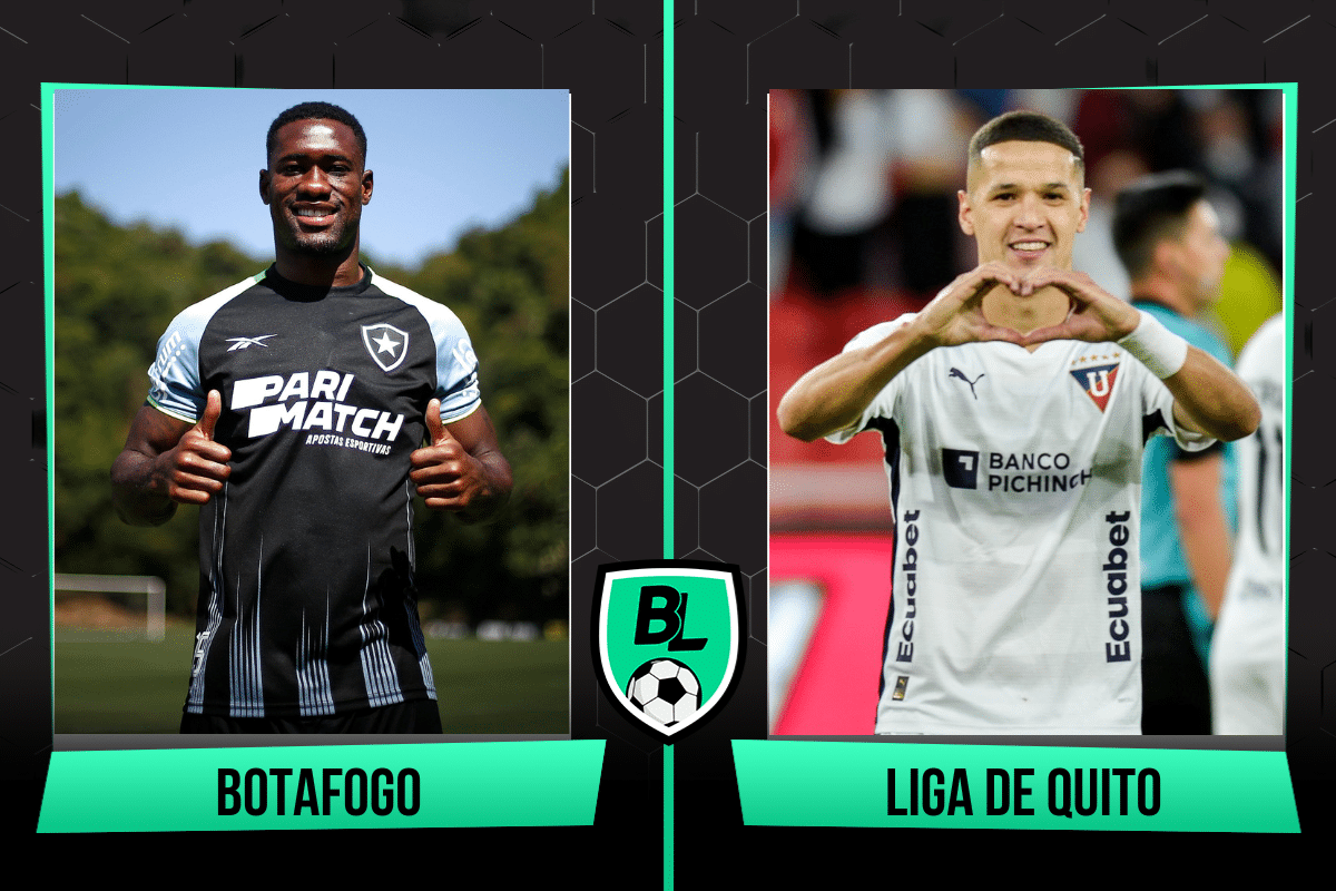 Alineaci&oacute;n de Botafogo vs. Liga de Quito