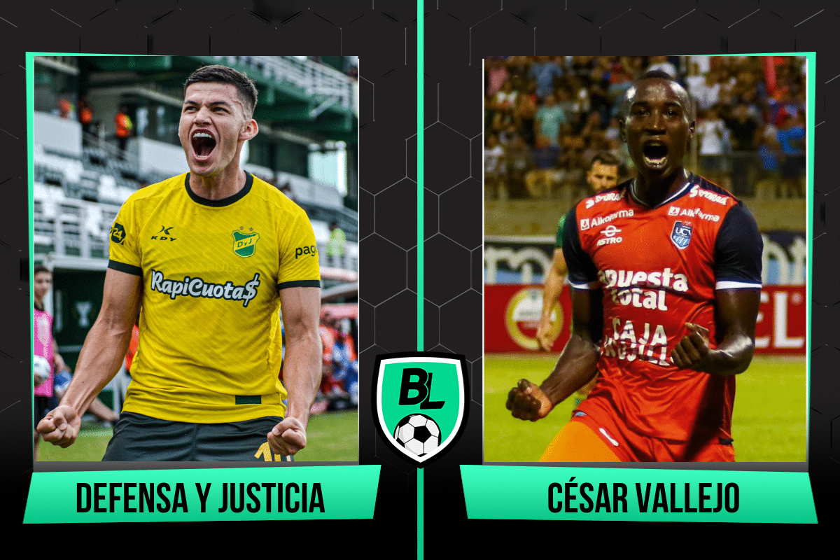 Alineaci&oacute;n de Defensa y Justicia vs. C&eacute;sar Vallejo