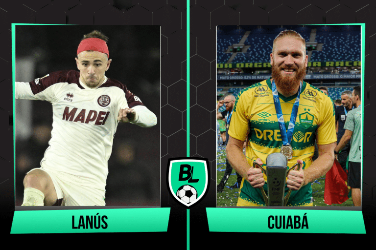 Alineaciones de Lanús vs. Cuiabá: previa, horario y cómo ver EN VIVO el partido por la Jornada 6 de la Copa Sudamericana (29/5/24)