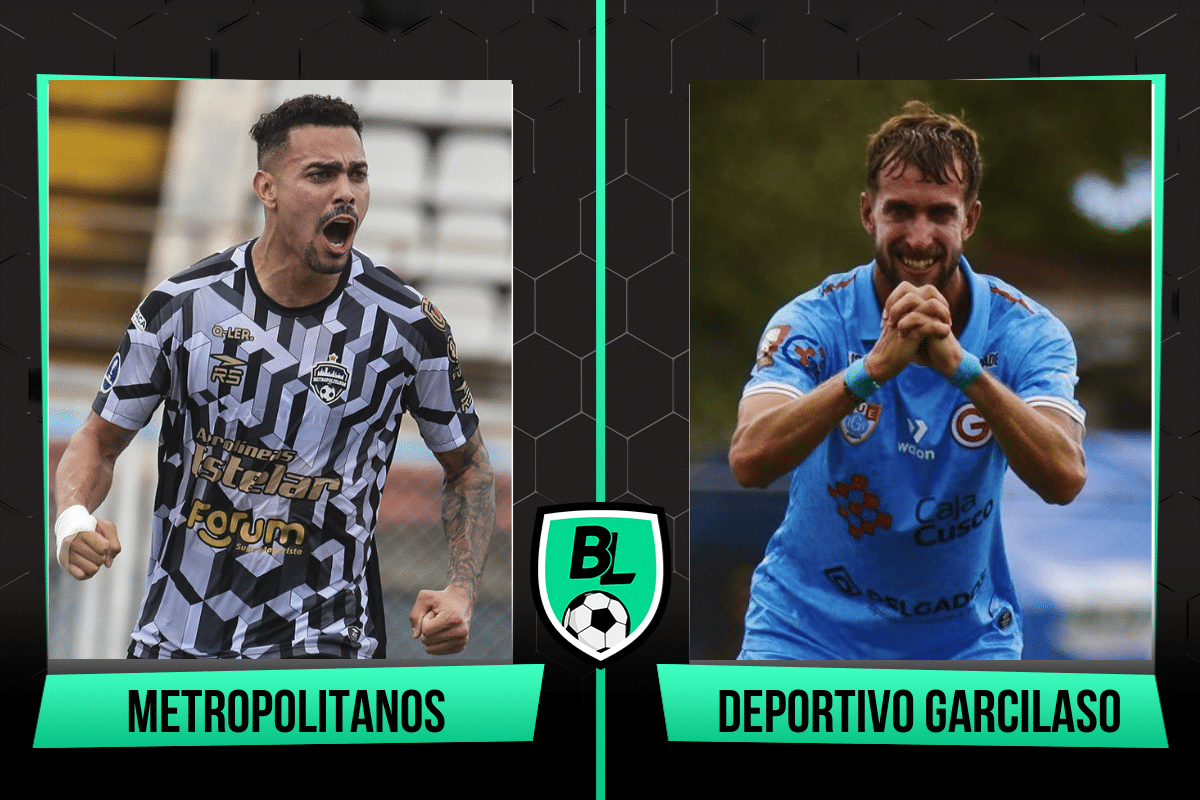 Alineaci&oacute;n de Metropolitanos vs. Deportivo Garcilaso