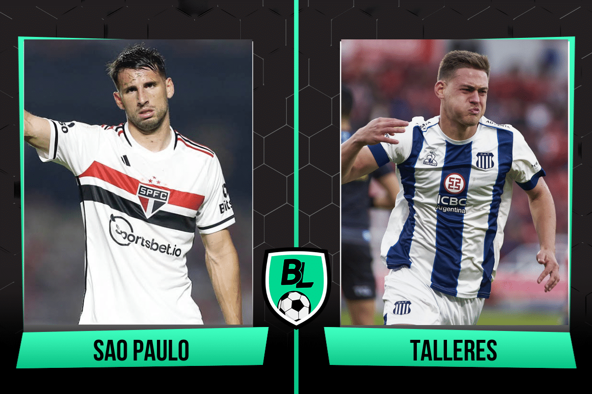 Alineaci&oacute;n de Sao Paulo vs. Talleres