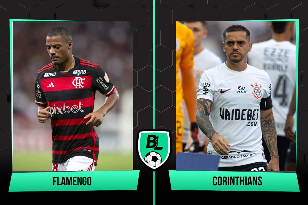 Alineaciones de Flamengo vs. Corinthians