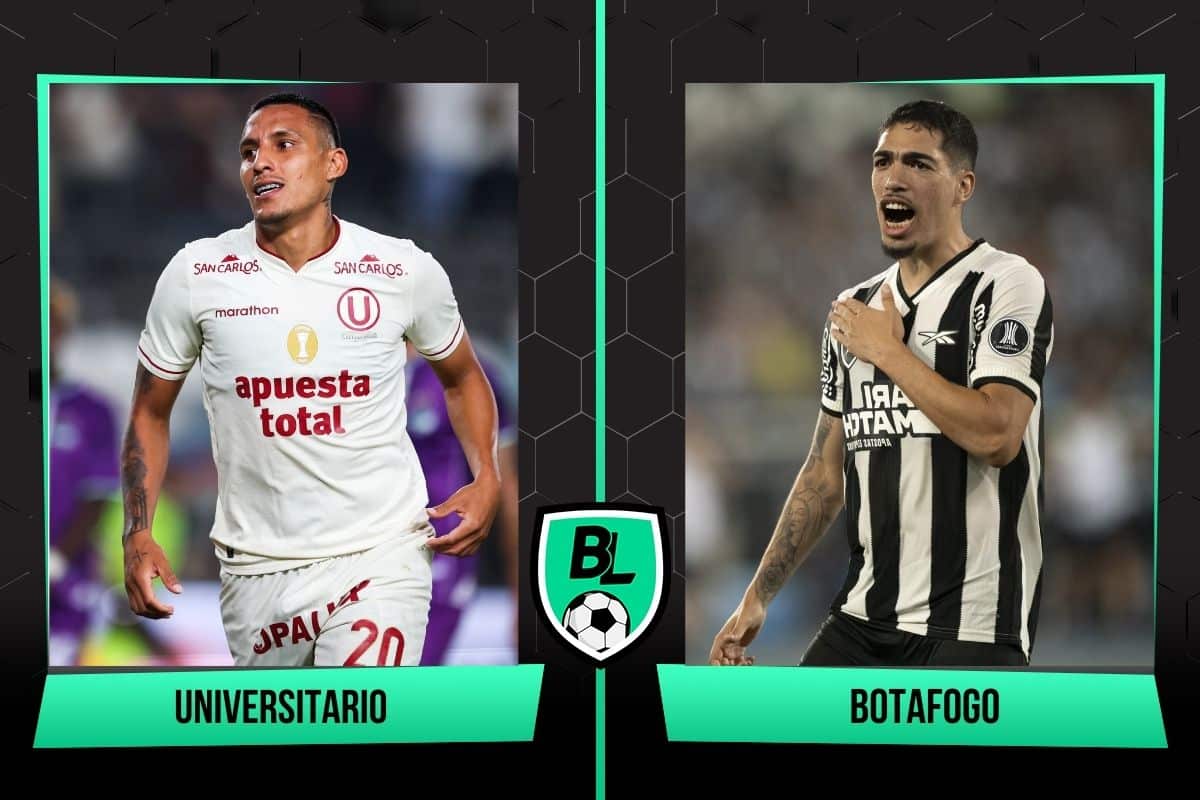 Alineaciones de Universitario vs. Botafogo